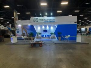 Organização do evento para Hydraforce na M&T 2022